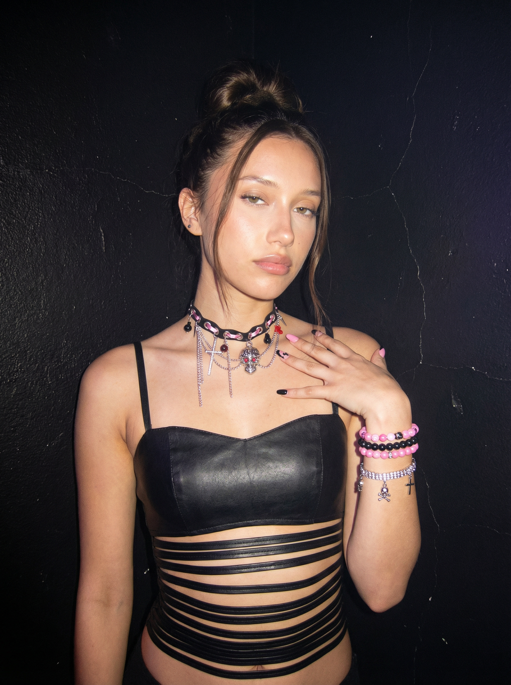 Pink Venom Choker